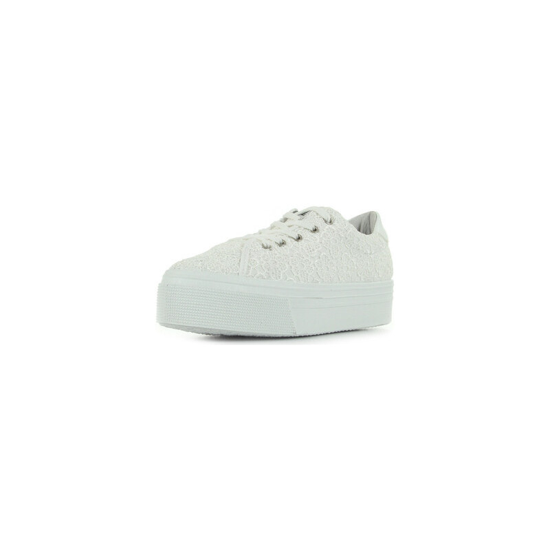 Sneaker ALMA DENTELLE WHITE von No Box