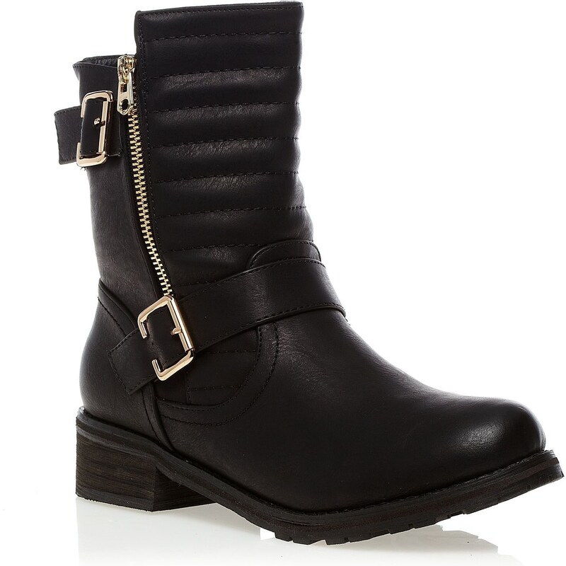 Exquily Boots - schwarz