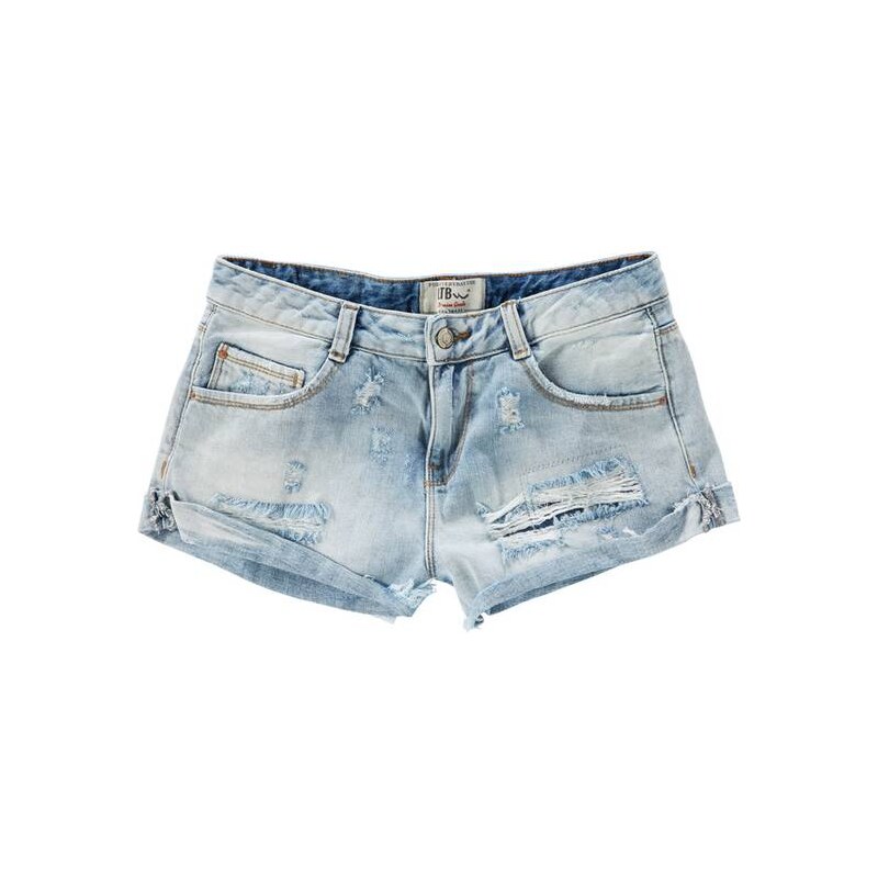 LTB Amelie Jeans-Shorts, Bleached-Waschung, Destroyed-Effekte