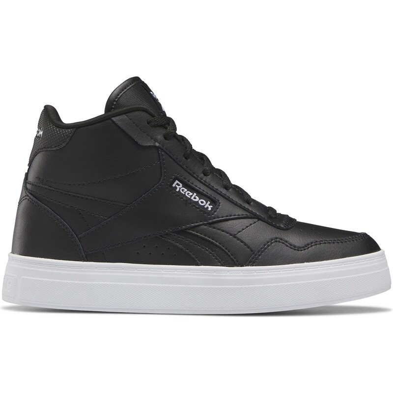 Reebok Damen Court Advance Bold High Sneaker, Core Black FTWR White Core Schwarz, 39 EU