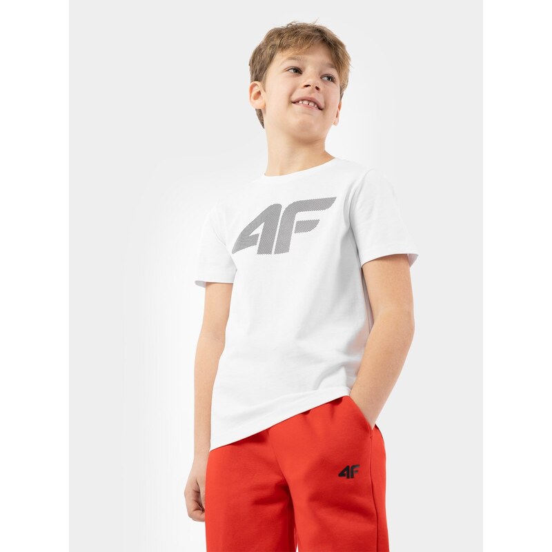 4F T-Shirt mit Print für Jungen - 146