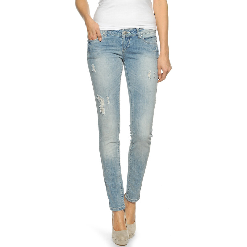Only Coral Superlow Skinny Jeans Damen Jeans 29-32 light blue denim