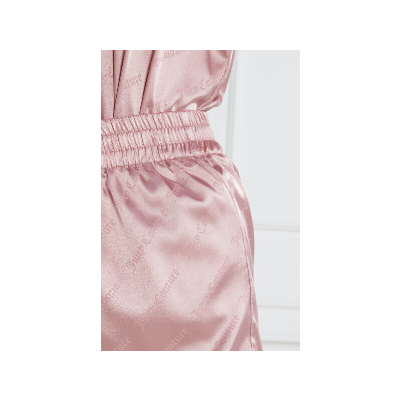 Juicy Couture Satin shorts ELLIE MONOGRAM | Regular Fit