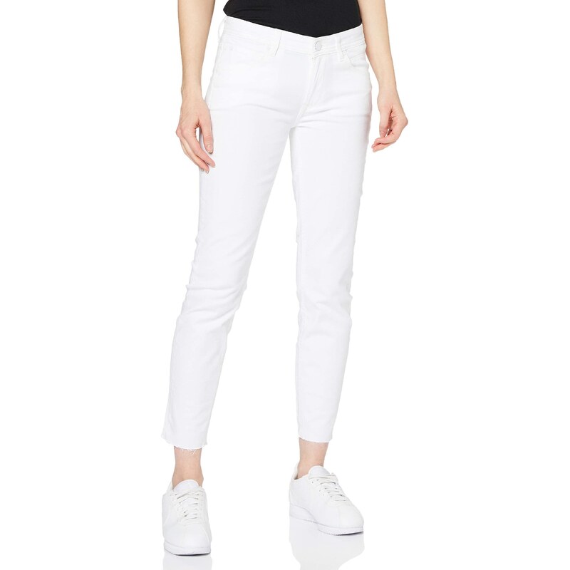 Marc O'Polo Denim Damen 043941612221 Slim Jeans, Weiß (White 100), 32W / 32L