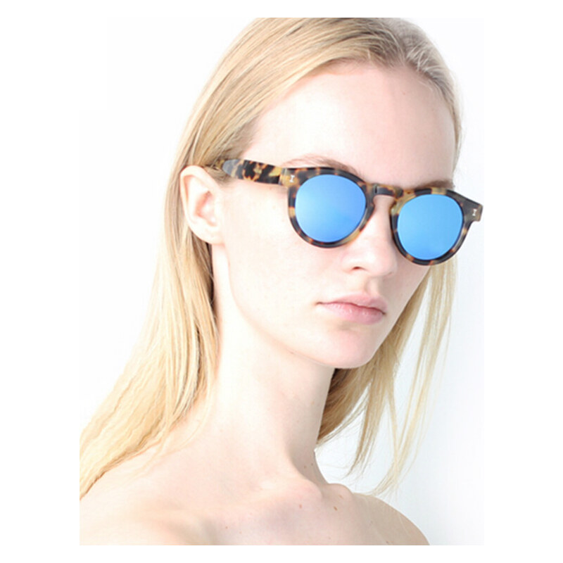 Lesara Damen-Sonnenbrille mit Leo-Rahmen