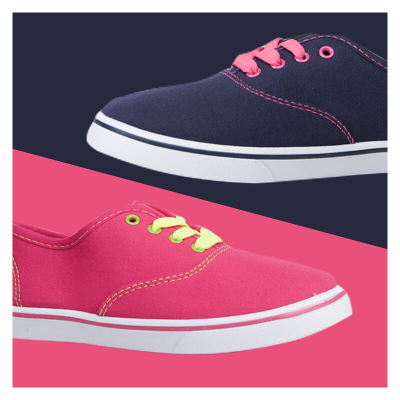 Lesara Sneakers mit farbigen Highlights - Pink - 39