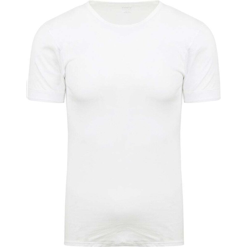 Mey ey Noblesse O-Ausschnitt T-Shirt Weiß