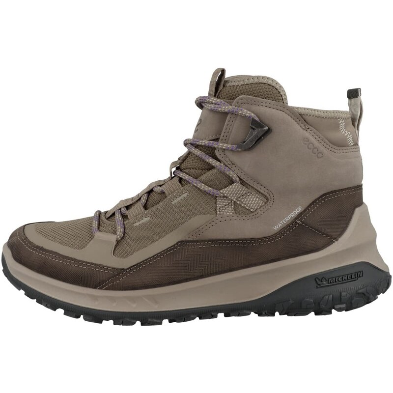 Ecco Damen ULT-TRN W MID WP Fashion Boot, Taupe/Taupe/Taupe, 35 EU