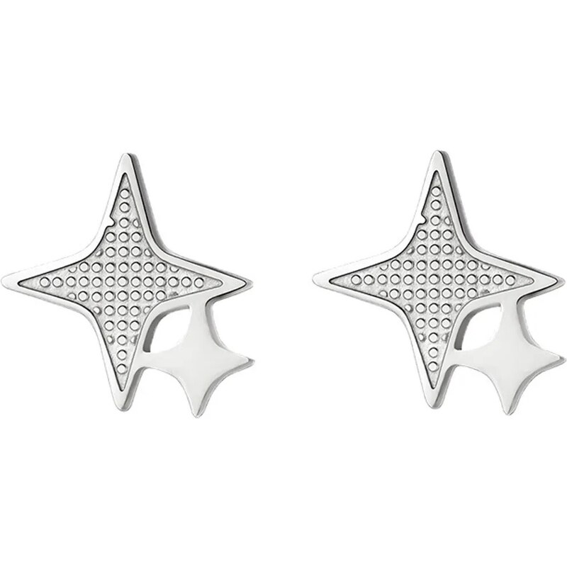 IZMAEL Ohrringe Double Star-Silber KP23461