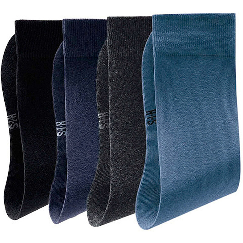 H.I.S Herren Socken (4er-Pack) in blau für Herren von bonprix