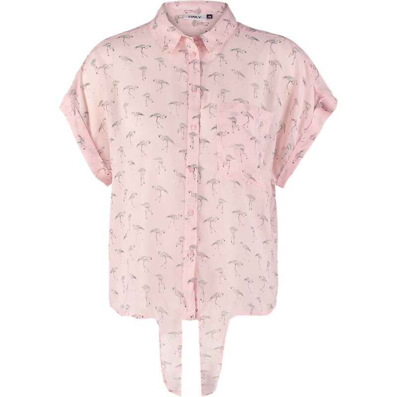 ONLY ONLALECTA Bluse barely pink