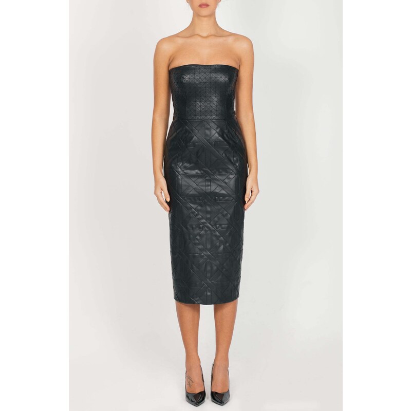 BOGOMIL Leather dress in various shapes