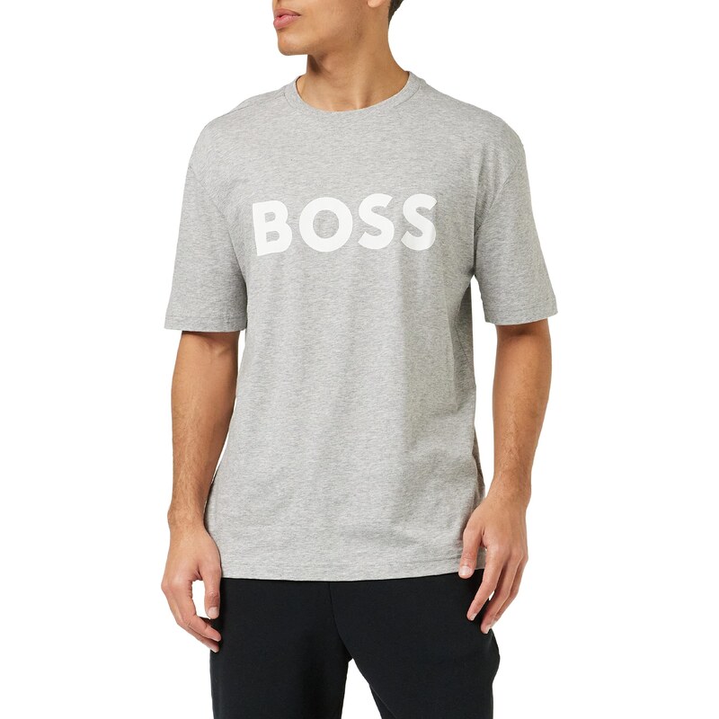 BOSS Men's Tee 1 T_Shirt, Light/Pastel Grey59, L