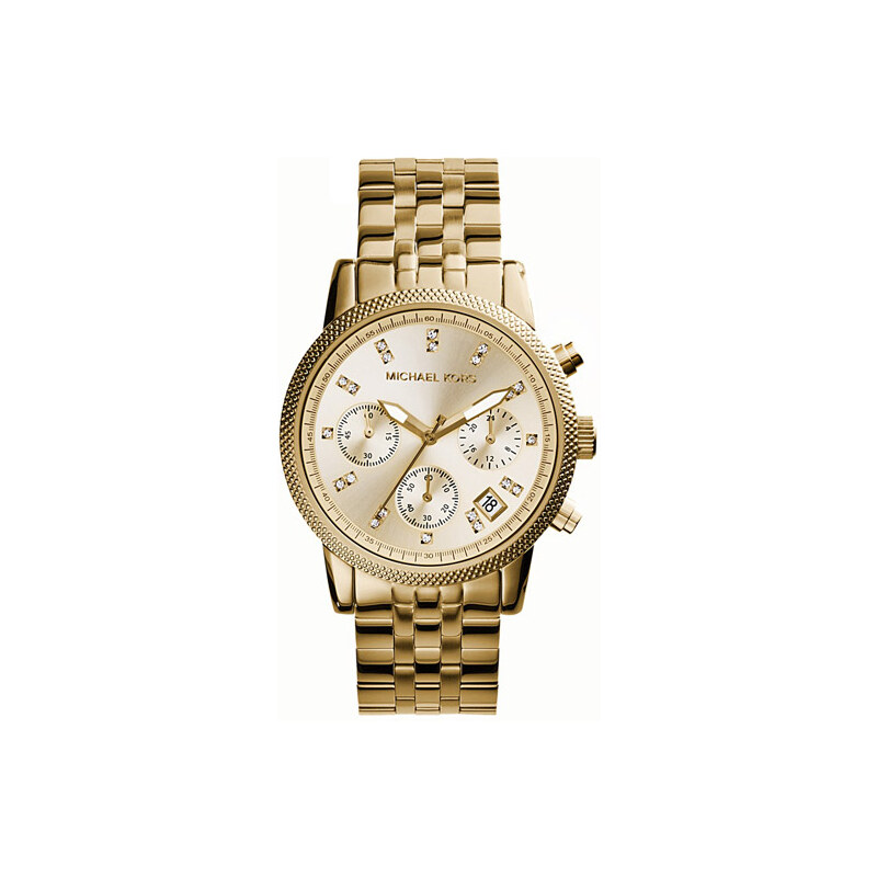 Michael Kors Ritz Chronograph Watch Gold Tone Uhr
