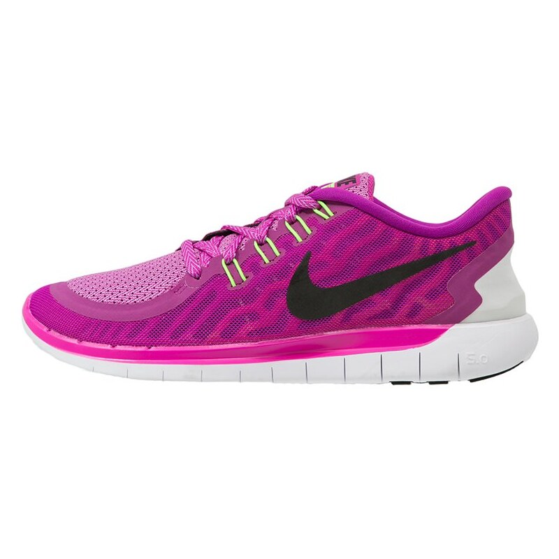 Nike Performance FREE 5.0 Laufschuhe Natural Running fuchsia flash/black/pink pow/hot lava