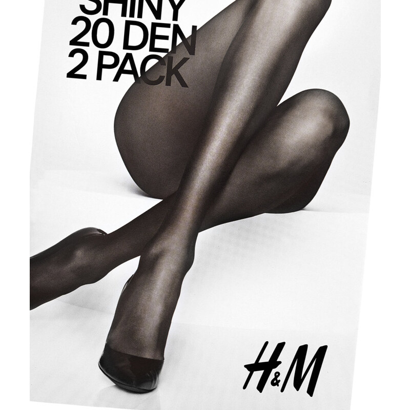 H&M 2er-Pack Strumpfhosen