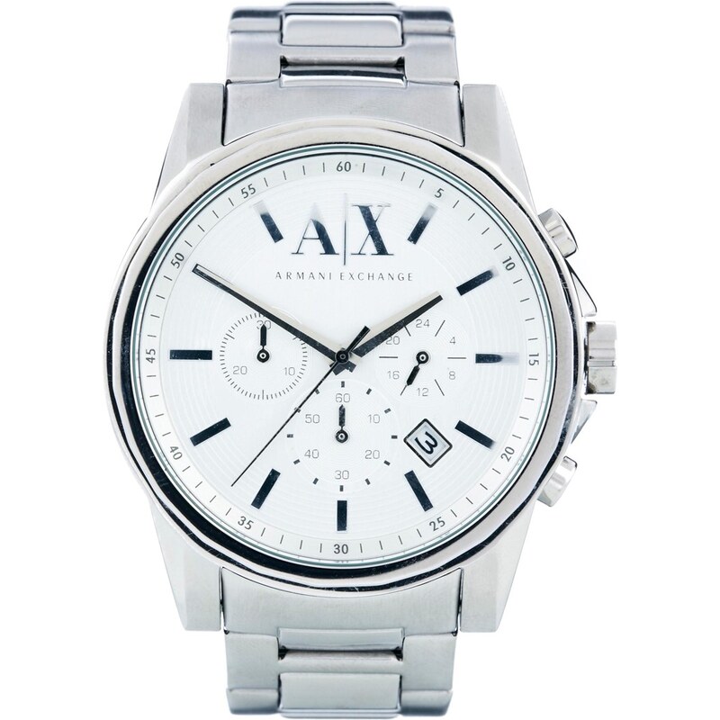 Armani Exchange - AX2058 - Armbanduhr aus rostfreiem Edelstahl - Silber