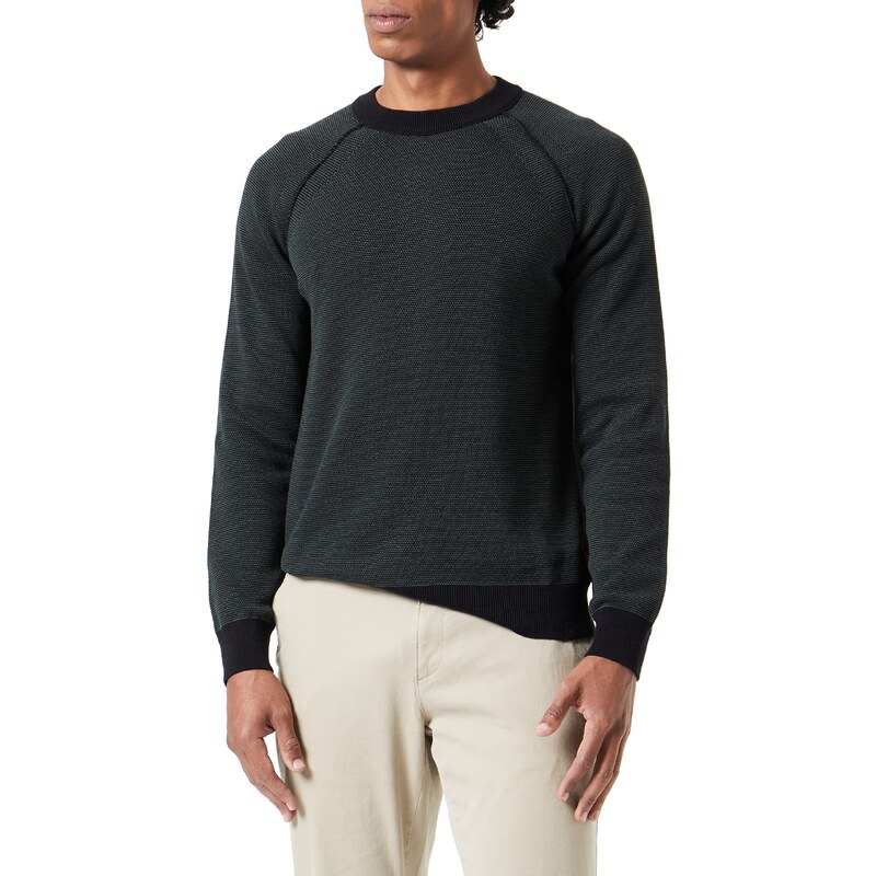 BOSS Men's Kapoki Knitwear, Black1, XL