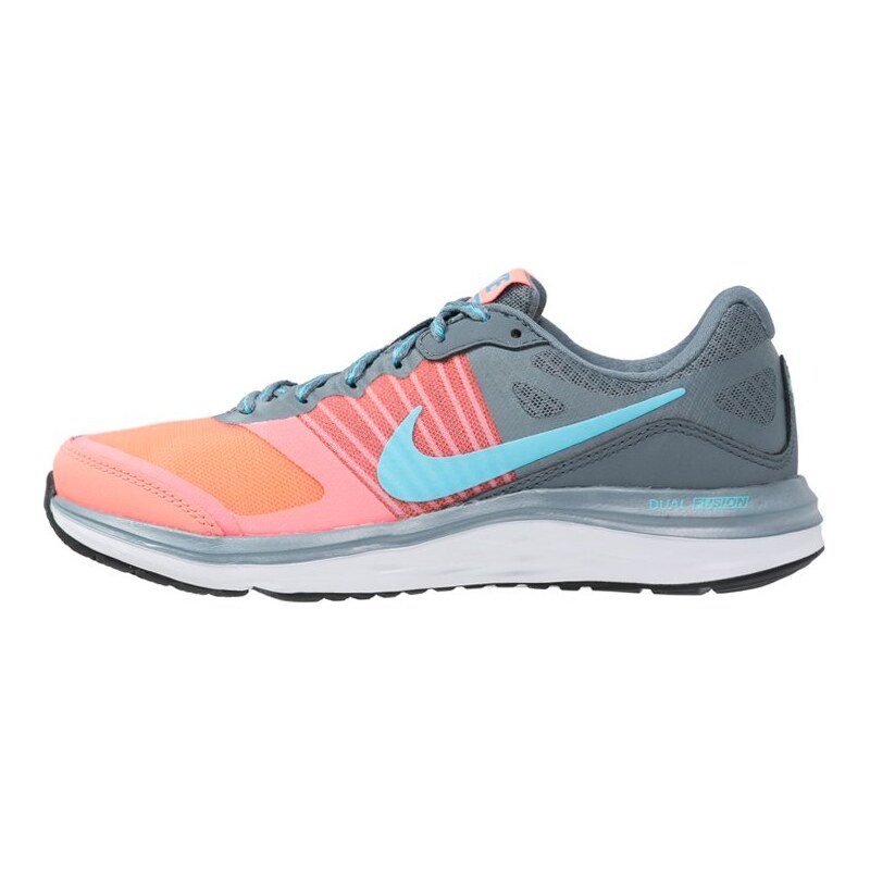 Nike Performance DUAL FUSION X Laufschuh Dämpfung blue graphit/clearwater/lava glow/white