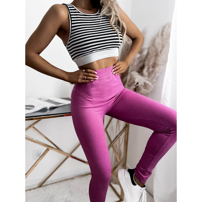 FYV Damen-Leggings in Rosa- Kleidung - fuchsia || pink