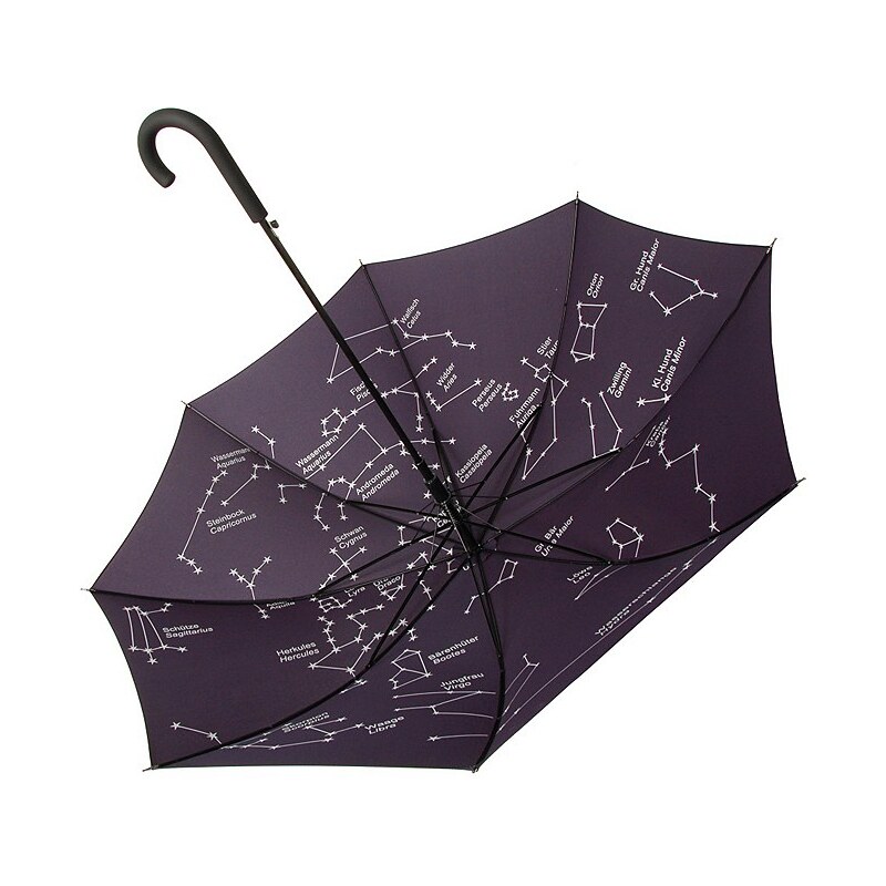 Doppler Regenschirm, Automatik Stockschirm mit Sternenhimmel »Astro«