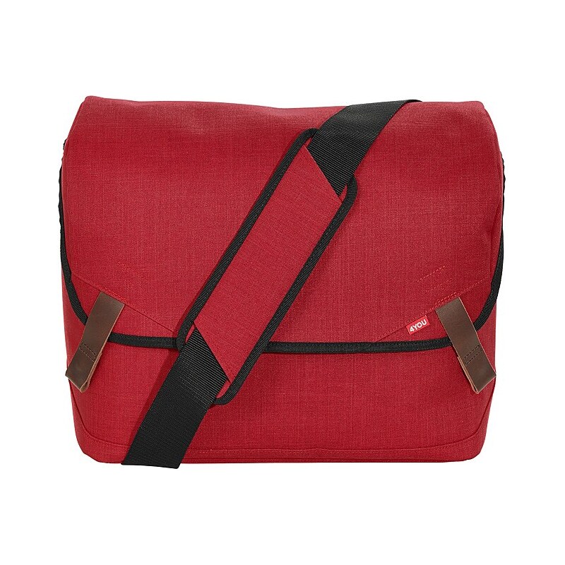4YOU Umhängetasche mit Laptopfach, Soft Red, »Messengerbag«