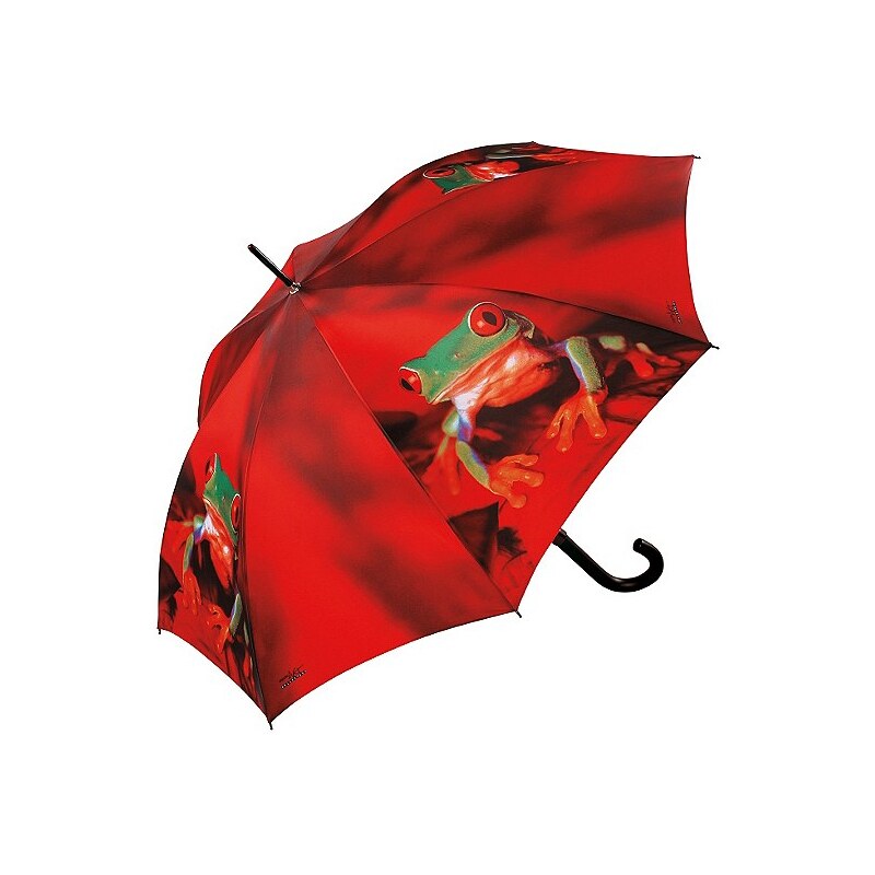 Doppler Regenschirm, Automatik Stockschirm »Frosch«