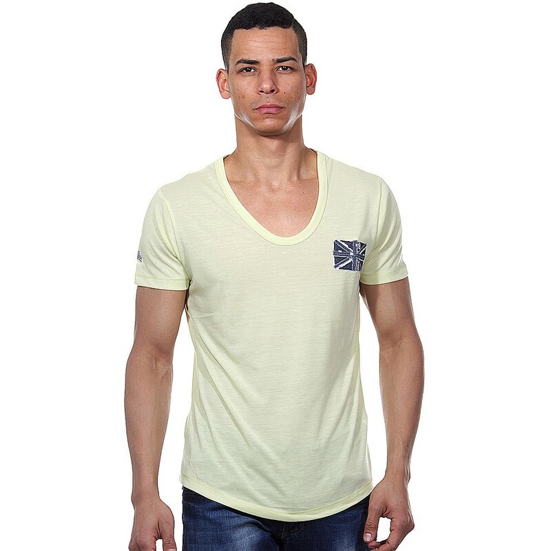 MCL T-Shirt V-Ausschnitt regular fit