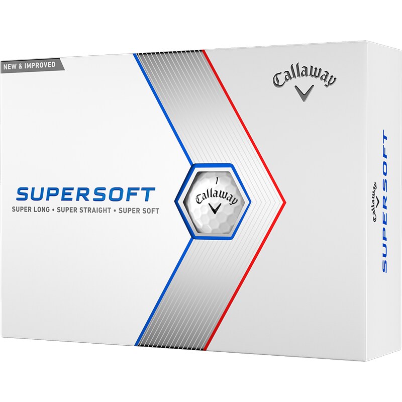 Callaway Supersoft 23 Golf Balls white