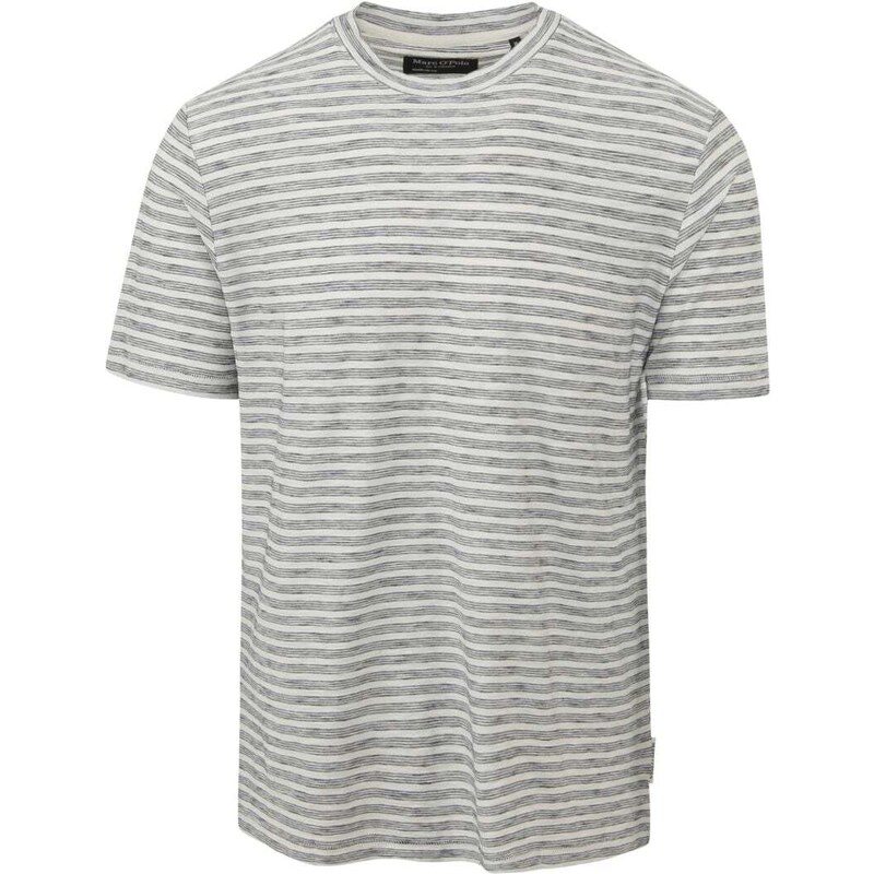 Marc O'Polo T-Shirt Streifen Weiß
