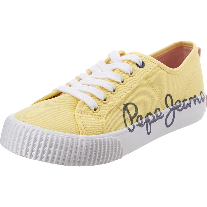 Pepe Jeans Ottis Log G Sneaker, Fresh Yellow, 39 EU