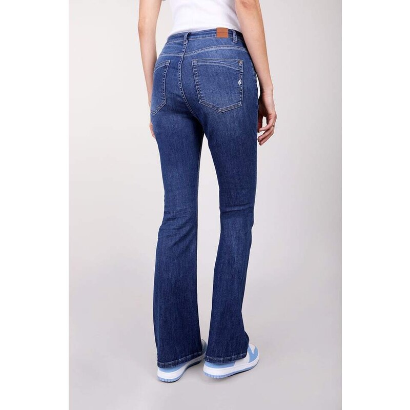 Blue Fire Jeans "Vicky" - Bootcut fit - in Dunkelblau | Größe W28/L32