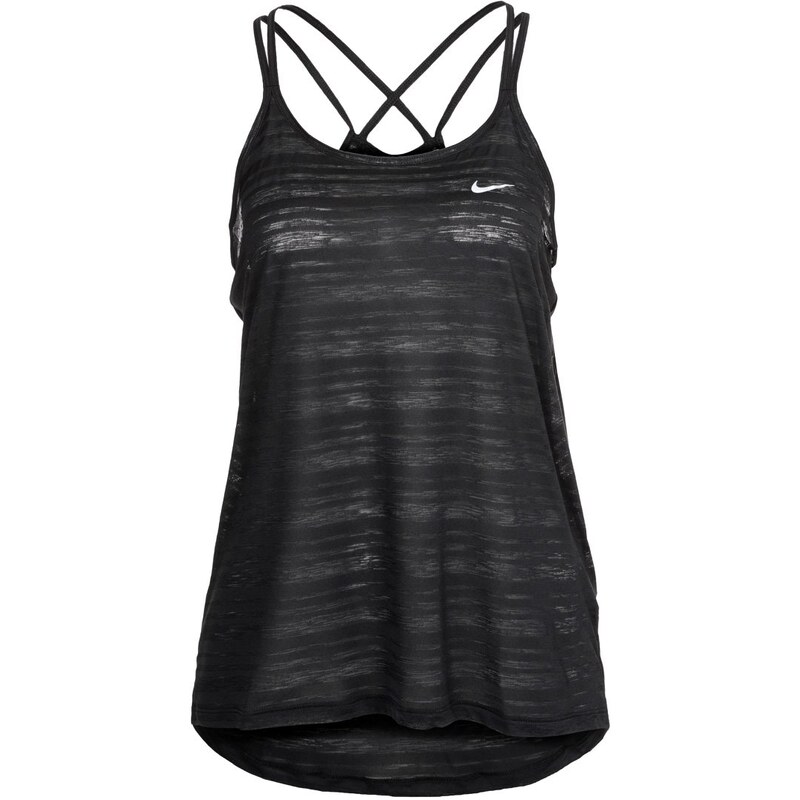 Nike Performance COOL BREEZE Top black/reflective silver
