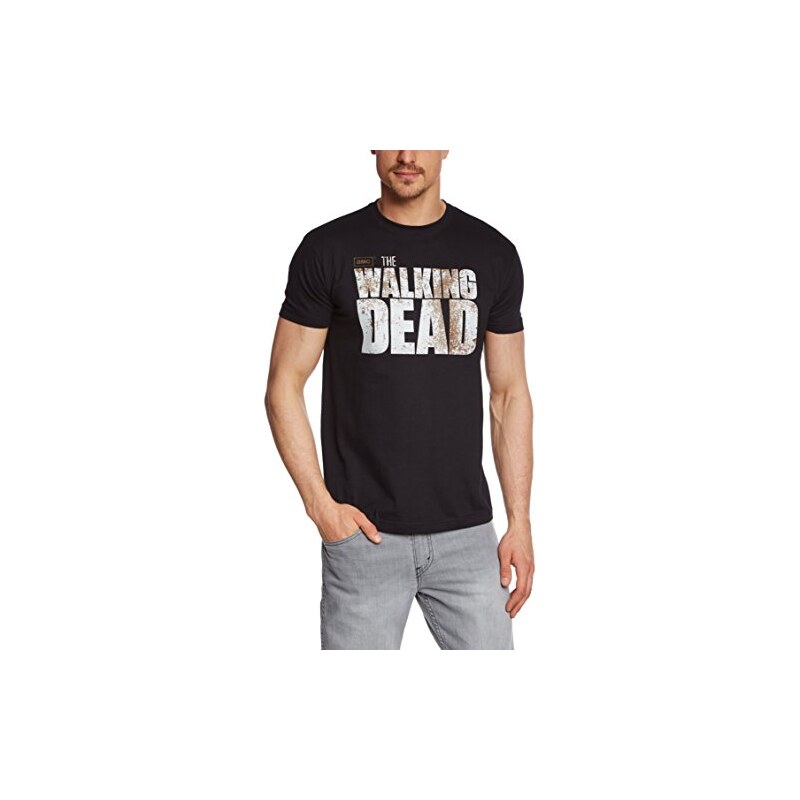 Coole-Fun-T-Shirts Herren T Shirt The Walking Dead Survivor Druck Vorne Plus Hinten