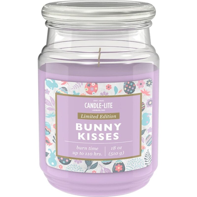 CANDLE-LITE Duftkerze "Bunny Kisses" in Lila - 510 g | onesize