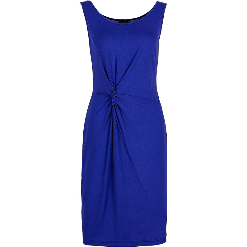 BODYFLIRT Kleid ohne Ärmel in blau (Rundhals) von bonprix
