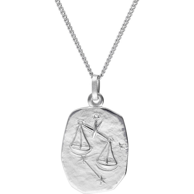 trendor Sternzeichen Waage Halskette Silber 925 15330-10-45, 45 cm