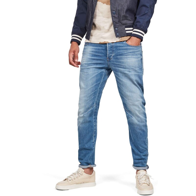 G-STAR RAW Herren Arc 3D Slim Jeans, Blau (authentic faded blue D10060-B631-A817), 24W / 30L