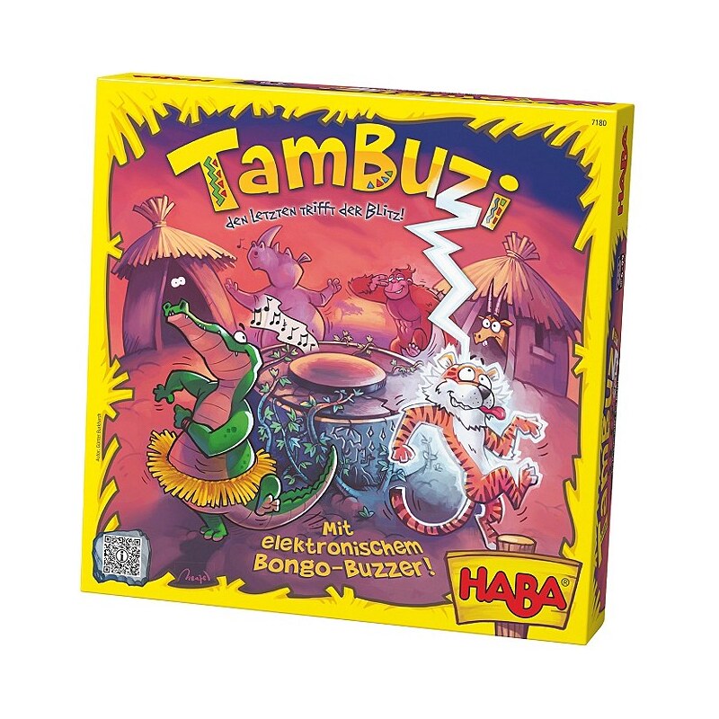 HABA® Kinder-Spiel, »Tambuzi - den Letzten trifft der Blitz!«