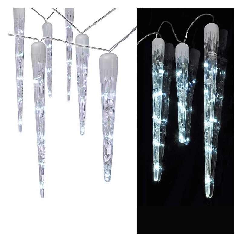 Lesara LED-Lichterkette mit Eiszapfen
