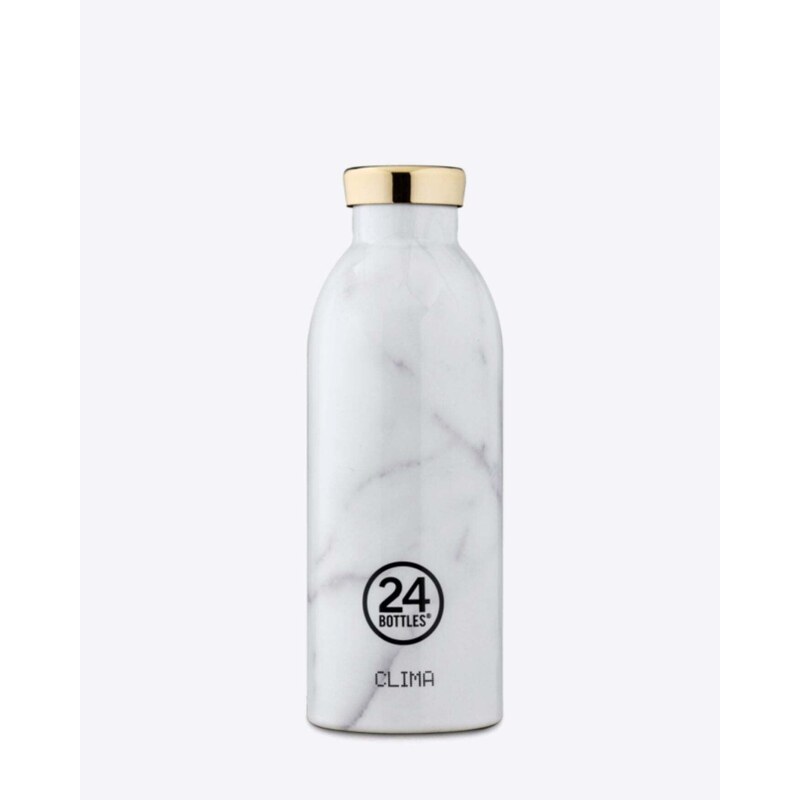 24 BOTTLES Clima Bottle Marble White