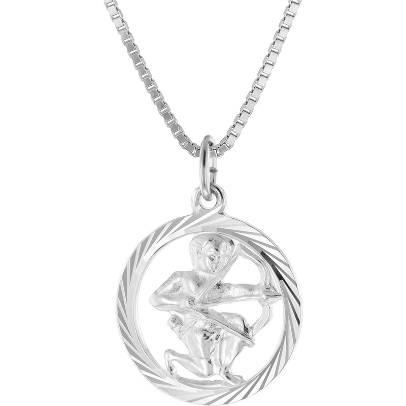 trendor Schütze Sternzeichen Halskette Silber 925 15360-12-40, 40 cm
