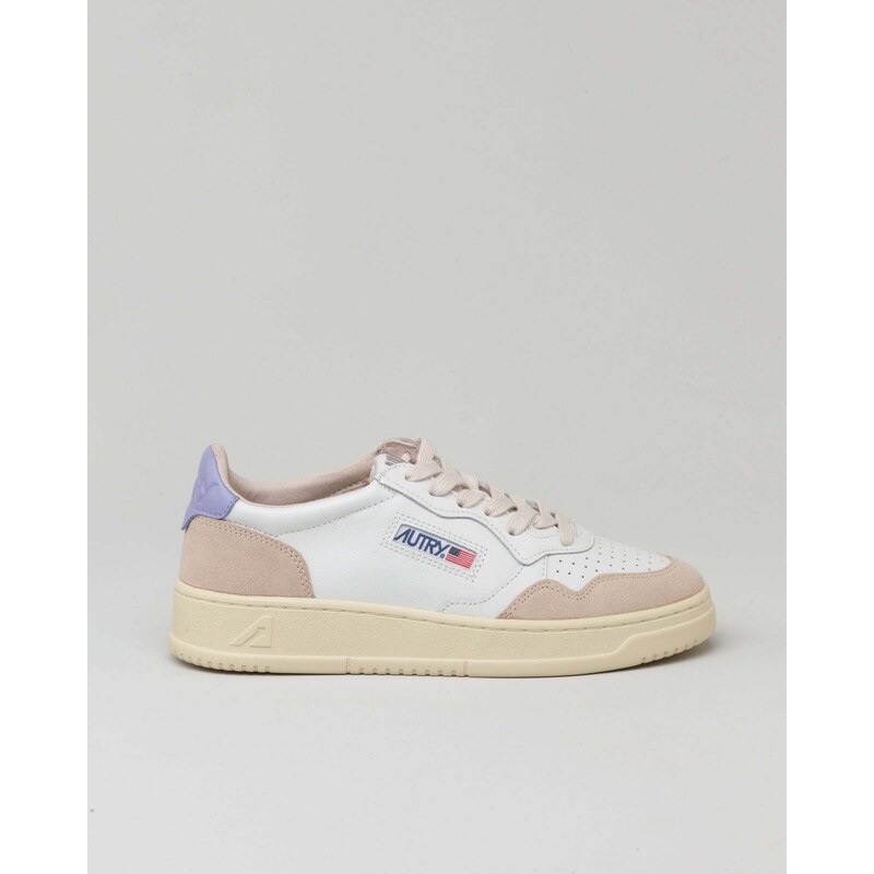 AUTRY Medalist Low leather and suede sneakers