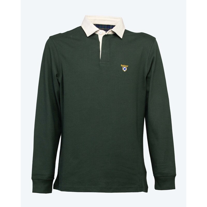 BARBOUR Long sleeve rugby polo