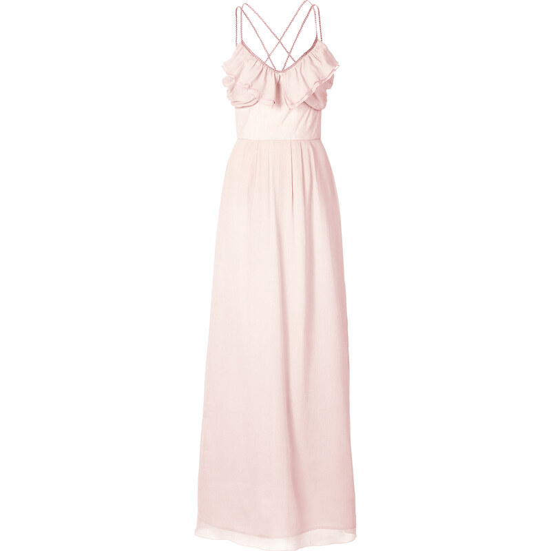 BODYFLIRT Maxi-Kleid in rosa von bonprix