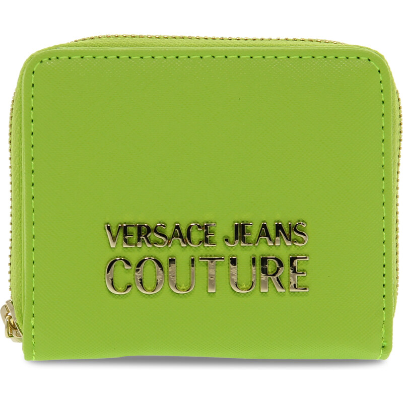 Brieftasche Versace Jeans Couture JEANS COUTURE RANGE A SKETCH 17 WALLET THELMA aus Saffiano Kalk