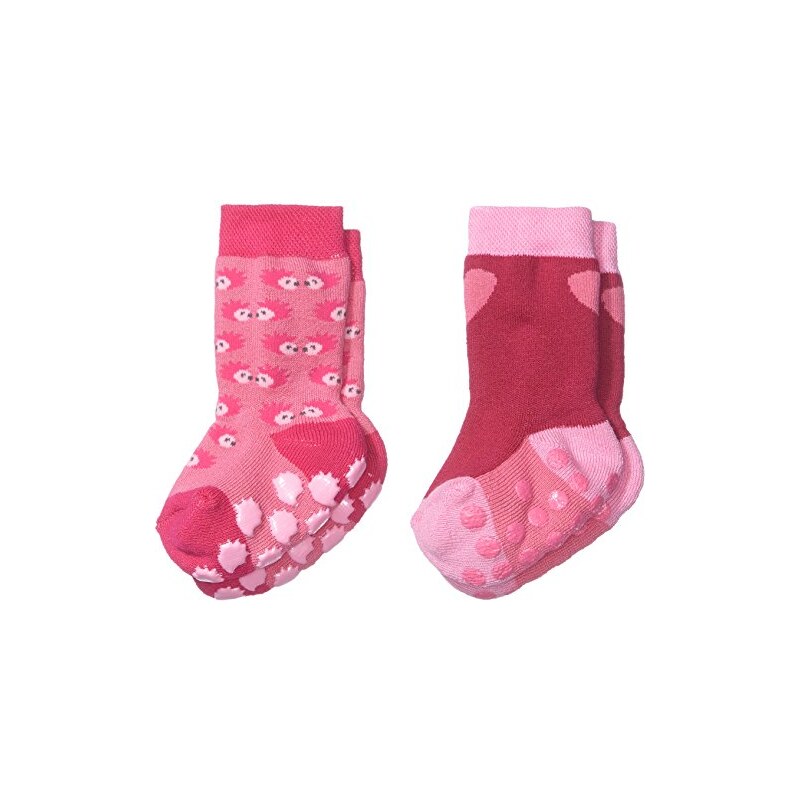 Twins Baby - Mädchen ABS Socken im 2er Pack