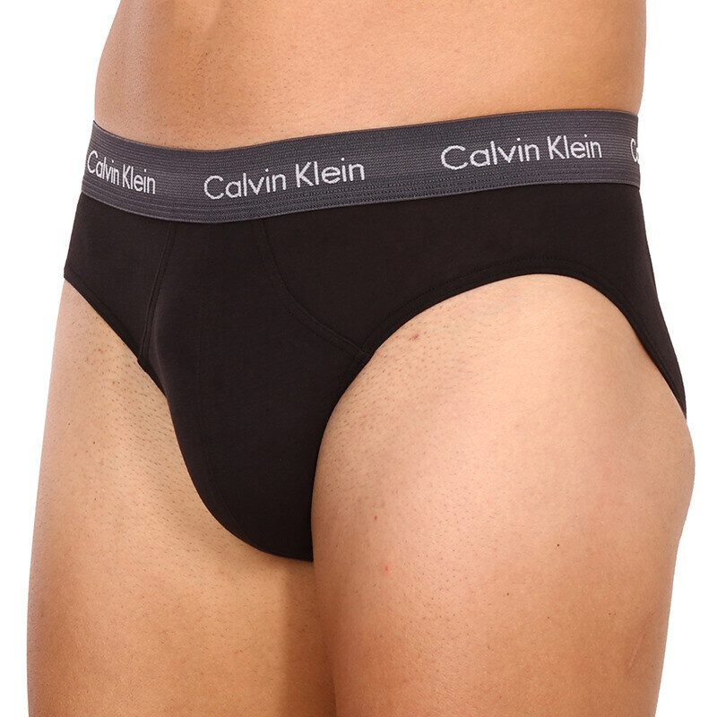 3PACK Herren Slips Calvin Klein mehrfarbig (U2661G-6EW) S