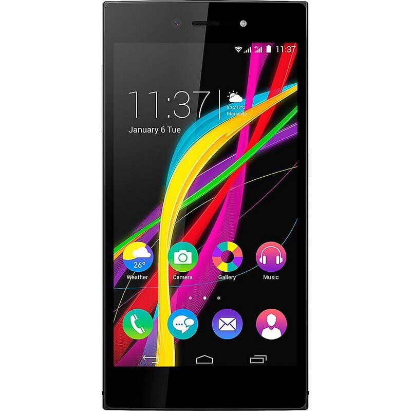 Wiko Highway Star 4G Smartphone, 12,7 cm (5 Zoll) Display, LTE (4G), Android 4.4.4, 13,0 Megapixel