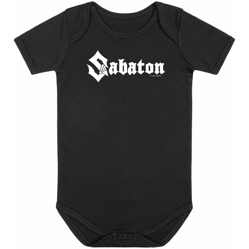 Baby Body Kinder Sabaton - Logo - METAL-KIDS - 455.30.8.7